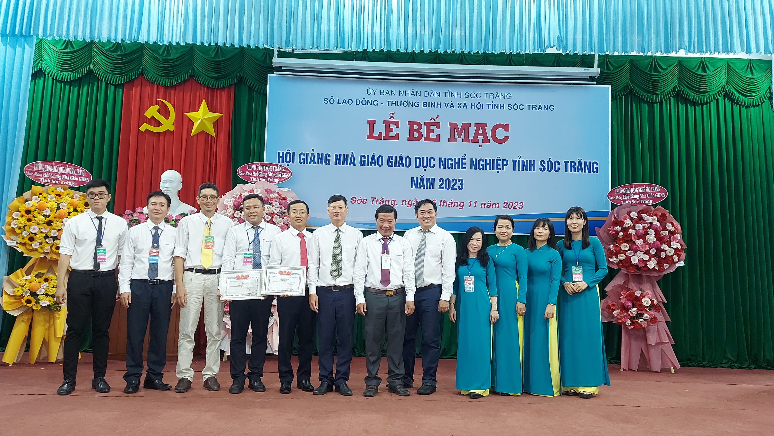 Trường CĐCĐ Sóc Trăng đạt giải cao tại Hội giảng nhà giáo giáo dục nghề nghiệp Tỉnh Sóc Trăng năm 2023